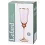 Бокалы для шампанского набор 2шт 210мл стекло Twist & Shine розовый (15)