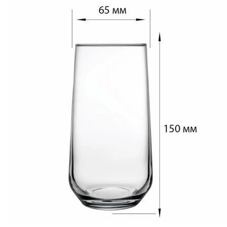 Стакан 470мл стекло АЛЛЕГРА (12)