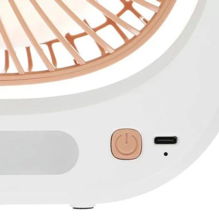 Вентилятор настол. беспроводной Centek CT-5041 5Вт d10 см 3 скор. USB-кабель Type-C LED подсве (40)