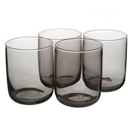 Стаканы набор 4шт 270мл стекло ГРЕЙ (6)