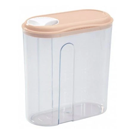 Емкость для сыпучих продуктов 1,5л 155*80*215мм пластик с дозатором (9)