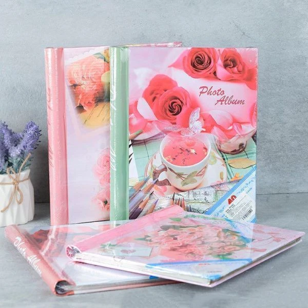 Фотоальбом магнитный 20 листов Цветы, 4 вида 3032N (40)