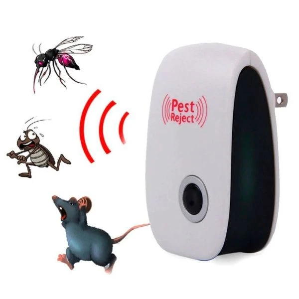 Отпугиватель мышей и насекомых электронный пластик Pest reject (200)