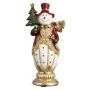 Фигурка новогодняя Снеговик 10,5*8*23см полистоун (18)