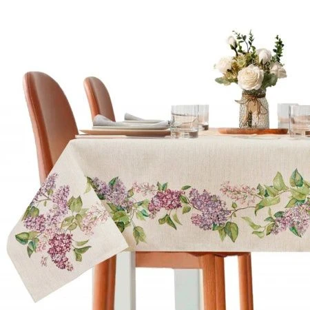 Скатерть 160*250см гобелен СИРЕНЬ