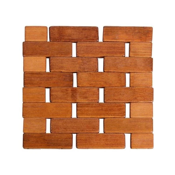 Подставка под горячее 16*15см бамбук Брик 4645 (360)