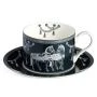 Чайный набор 2пр фарфор  Horse club на 1 персону 300мл (36)