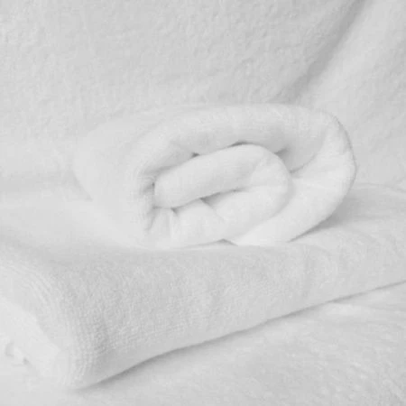 Полотенце махровое 50*90см белое 4120297