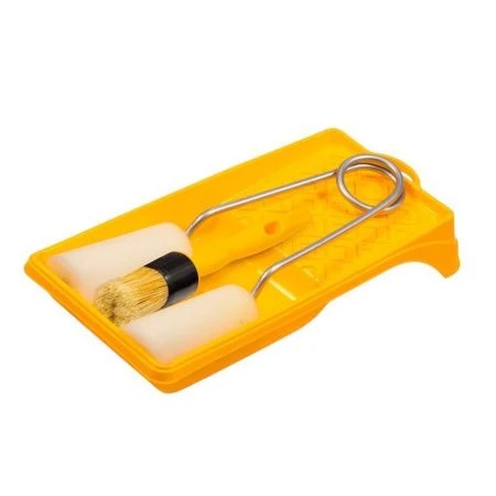 Набор малярный для досок и труб (ванночка 15х27,кисть Кр-15,мини-валик) Эксперт (10)