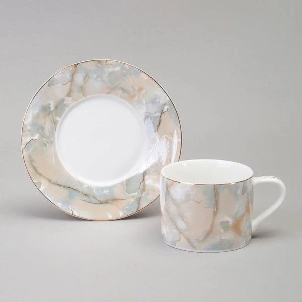 Чайный набор 12пр фарфор Top Style на 6 персон 250мл (6)