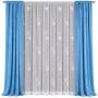 Комплект штор для гостиной (тюль 500*250см, портьеры 4шт. 250*250см)