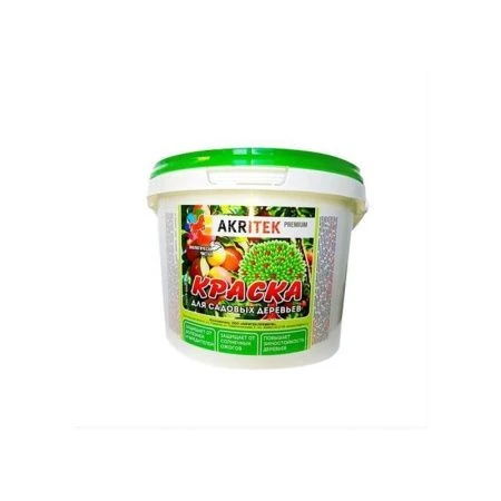 Краска для садовых деревьев 1,3кг Акритек (8)