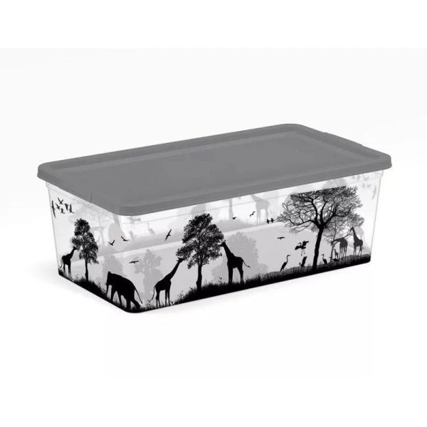 Ящик для хранения 10л 370*260*140мм пластик Africa (9)
