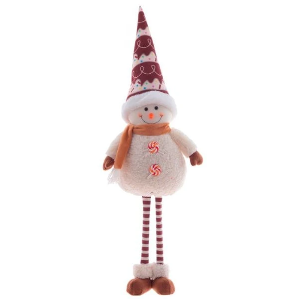 Игрушка мягкая Снеговик 21*12*74/70см текстиль (3/12)