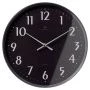 Часы настенные 25см пластик РУБИН Классика серый (10)