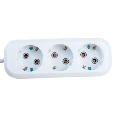 Удлинитель с заземлением 3 гнезда 3м 16А/3,5кВт ПВС3х1,0  Smartbuy SBE-16-3-03-Z (40)