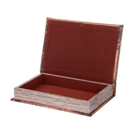 Шкатулка-книга 26*17*5см МДФ/полиуретан/стекло (12)