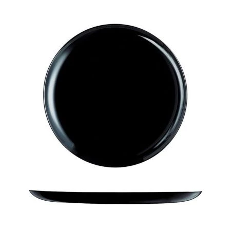 Блюдо для пиццы 32см стеклокерамика ФРЕНДС ТАЙМ БЛЭК 59518 (12)