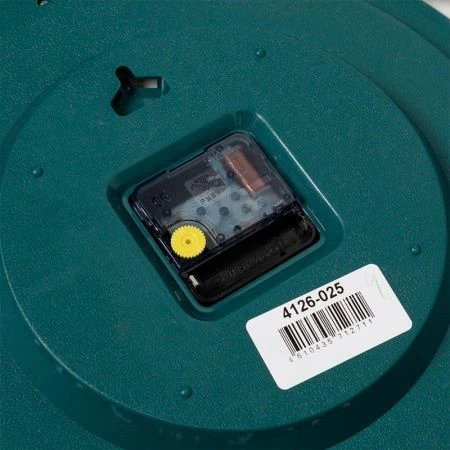 Часы настенные 40,5см пластик Мусульманские ажурные зеленый с золотом (5)