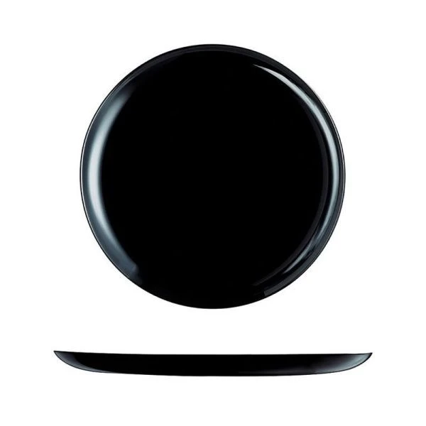 Блюдо для пиццы 32см стеклокерамика ФРЕНДС ТАЙМ БЛЭК 59518 (12)