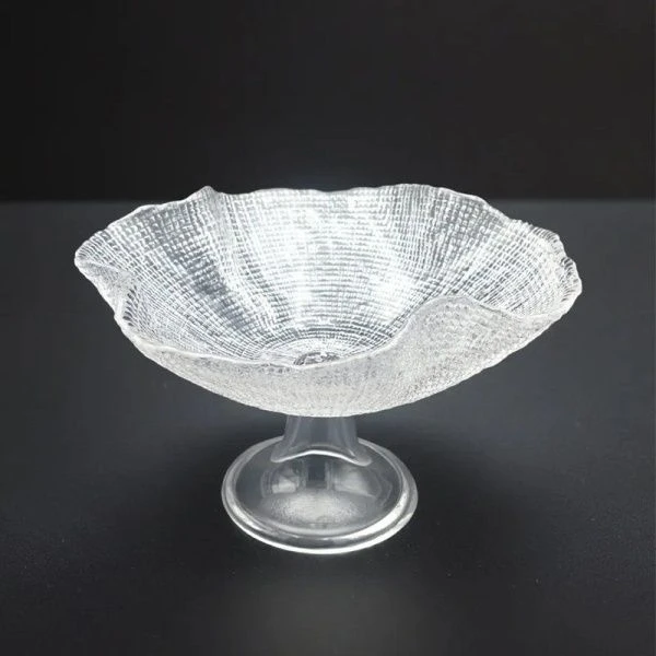 Конфетница 24*11см стекло IVV Diamante на ножке (12)