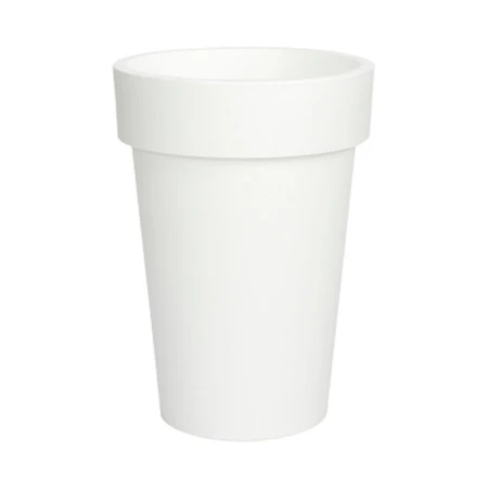 Кашпо 120л 56,3*75см пластик ЛОФТ ЛОНГ белый (2)