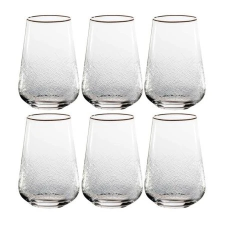 Стаканы для воды набор 6шт 380мл стекло САНДРА СН019 (6)