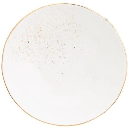Салатник 550мл 18*5,5см фарфор Gold (24)