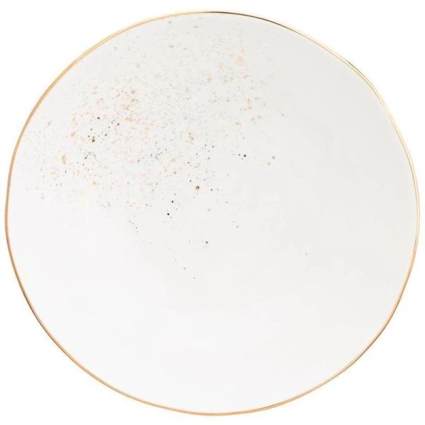 Салатник 550мл 18*5,5см фарфор Gold (24)