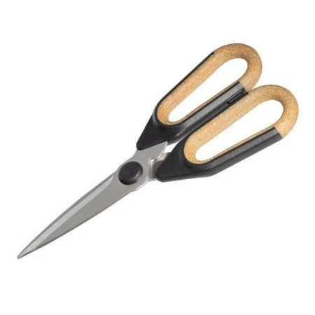 Ножницы кухонные нерж.сталь, комб.ручки (пластик/дерево) OPH (12/48)