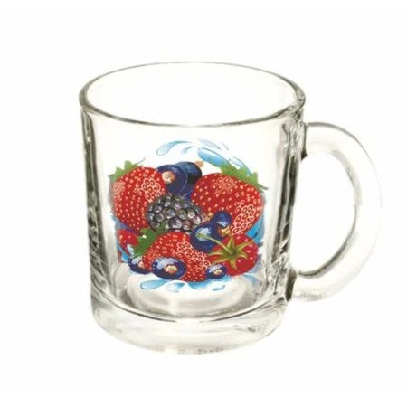 Кружка 320мл стекло ЯГОДНЫЙ МИКС 04с1208 (24)