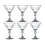Бокалы для мартини набор 6шт 238мл стекло ДАЙМОНД 440099В (4)