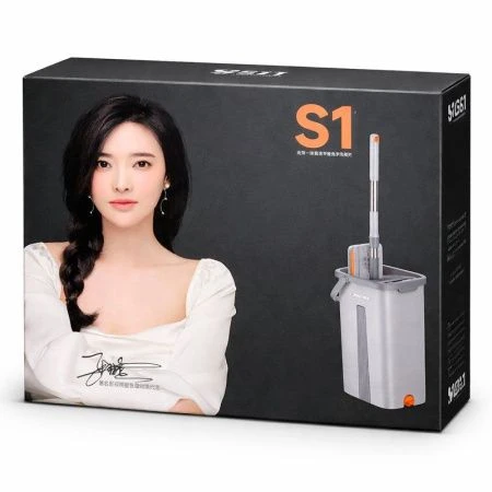 Комплект для влажной уборки (ведро МОП, швабра+ 2 насадки) JC-18012 в уп (20)