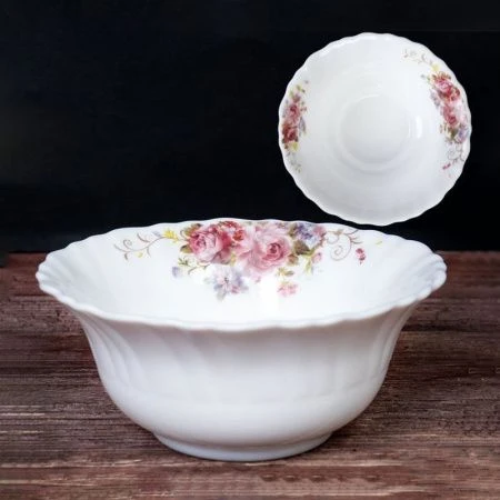 Салатник 300мл 12,5см стеклокерамика РОЗОВАЯ КОМПОЗИЦИЯ LHBW-50XN (7065) (6/72)