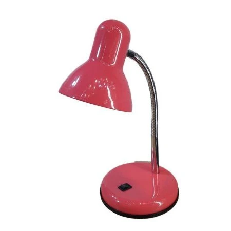 Лампа настольная металл/пластик UT-703В розовая/красная 220В 40Вт Е27, шнур 1,5м (40)