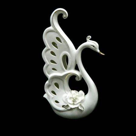 Фигурка Лебедь фарфор 33,5*20см JC-2255-1