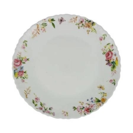 Тарелка мелкая 19см стеклокерамика СИТЕЦ десертная  LHP-75 (6/72)