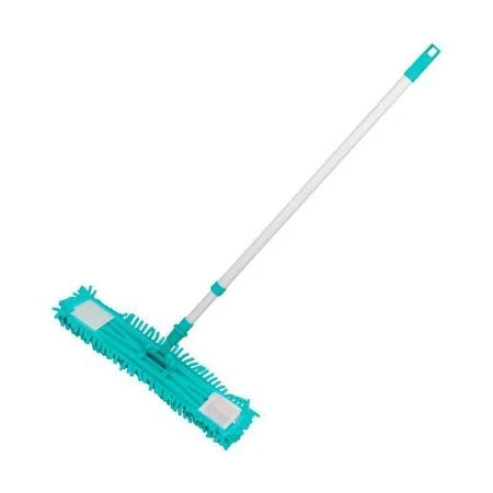 Швабра с плоской насадкой 44*14см микрофибра телескоп.ручка 120см MopM4-Eco-H (100) ВЫВОД