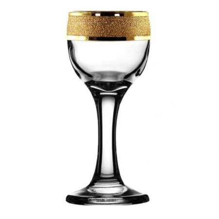 Рюмки набор 6шт 60мл стекло ЗОЛОТОЙ КАРАТ KAV23-134/S/Z/6 (8)