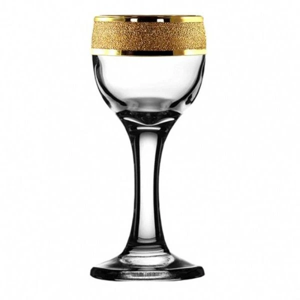 Рюмки набор 6шт 60мл стекло ЗОЛОТОЙ КАРАТ KAV23-134/S/Z/6 (8)