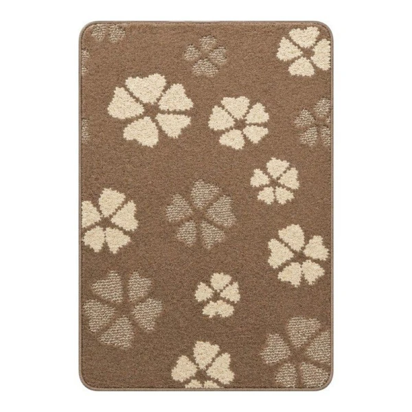 Коврик в ванную 50*80см полипропилен MAXIMUS 4980 L.BROWN коричневый 2546