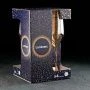 Бокалы для шампанского набор 4шт 160мл стекло ЗОЛОТОЙ МЕД (4/2)