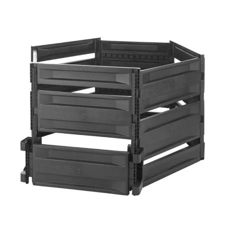 Компостер 600л черный 125*105*70см арт.К600 (1)