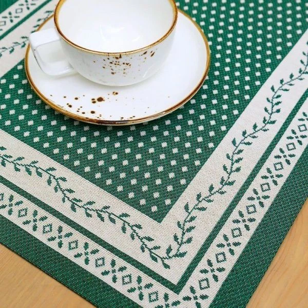 Салфетка новогодняя 40*100см гобелен НИДЕРЛАНДЫ зеленый