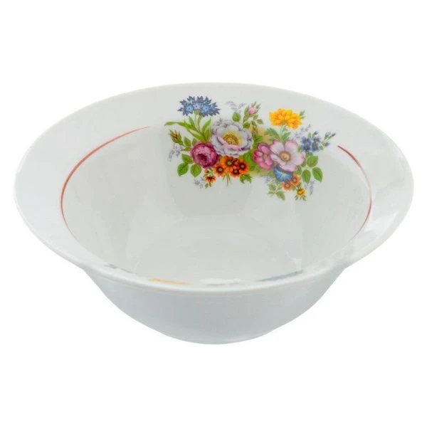 Салатник 360мл фарфор БУКЕТ ЦВЕТОВ Романс (20)