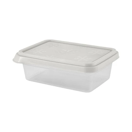 Контейнер пищевой 400мл пластик Bergen пепельный жемчуг (30)