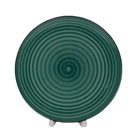 Тарелка мелкая 19см керамика Аэрография БРИЗ МОНИКА десертная (6/48)