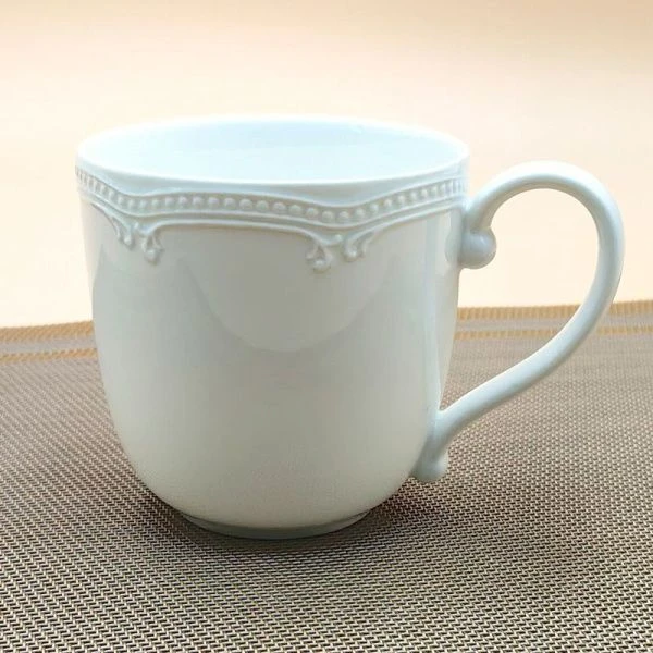 Кружка 350мл фарфор White Ornaments (6)