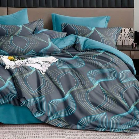 КПБ 2сп поплин 100%хлопок Восточные сказки (пр.220*220, под.175*215, нав.70*70/2) рис. 6953 Симфония