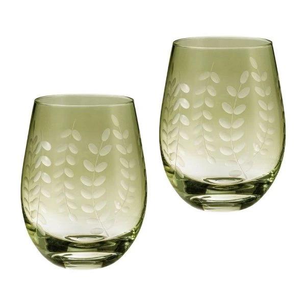 Стаканы для воды набор 2шт 520мл стекло Flora (12)